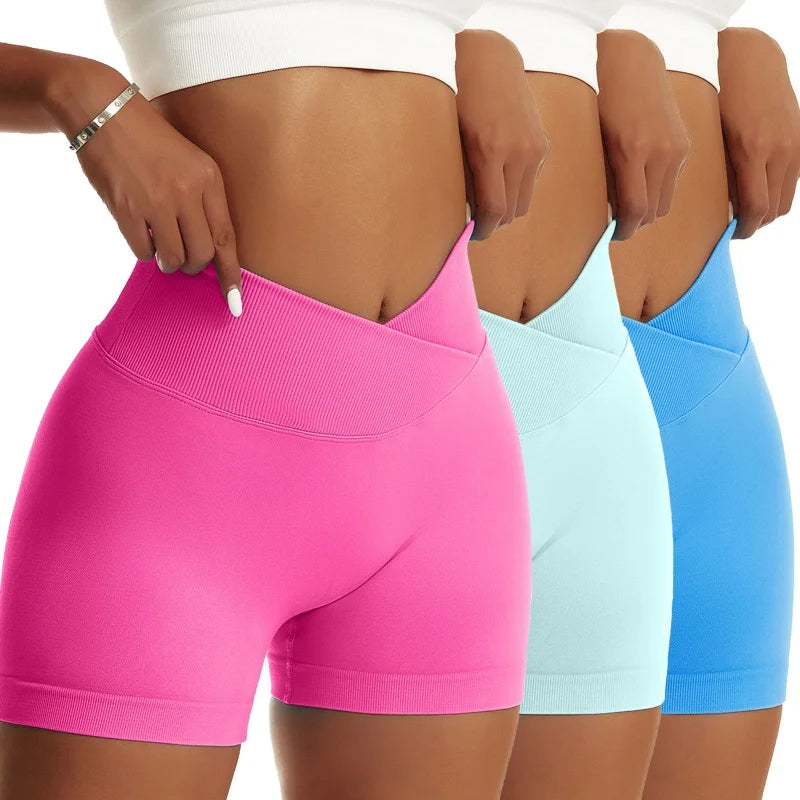 Peach Hip Shorts - Vyknord
