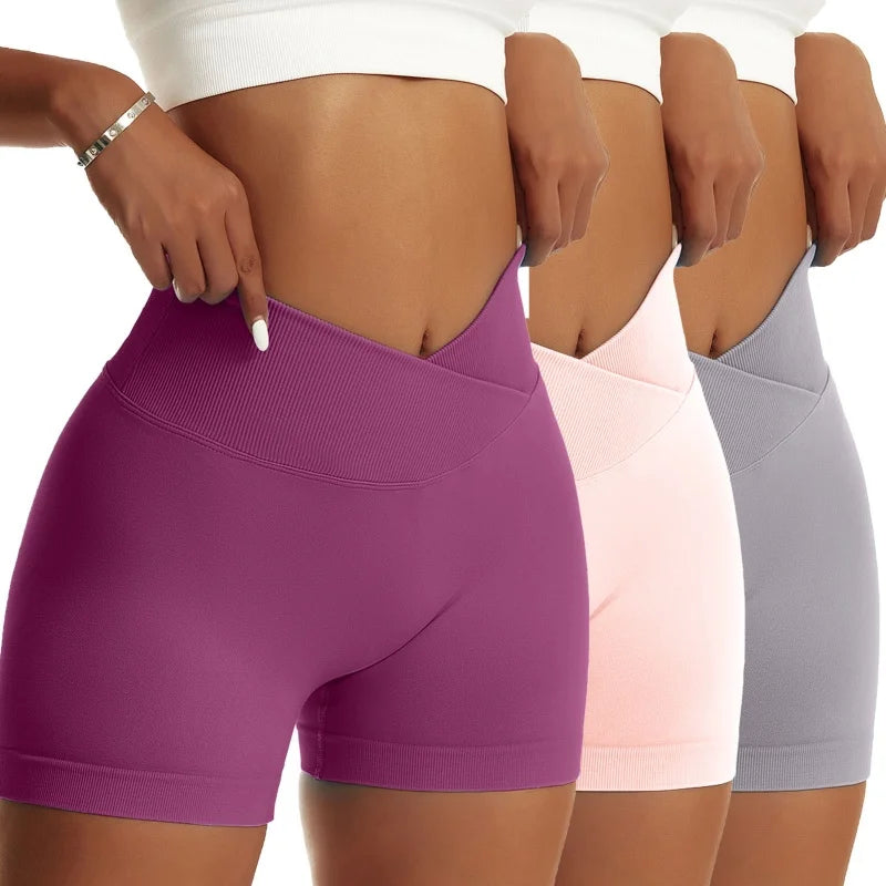 Peach Hip Shorts - Vyknord