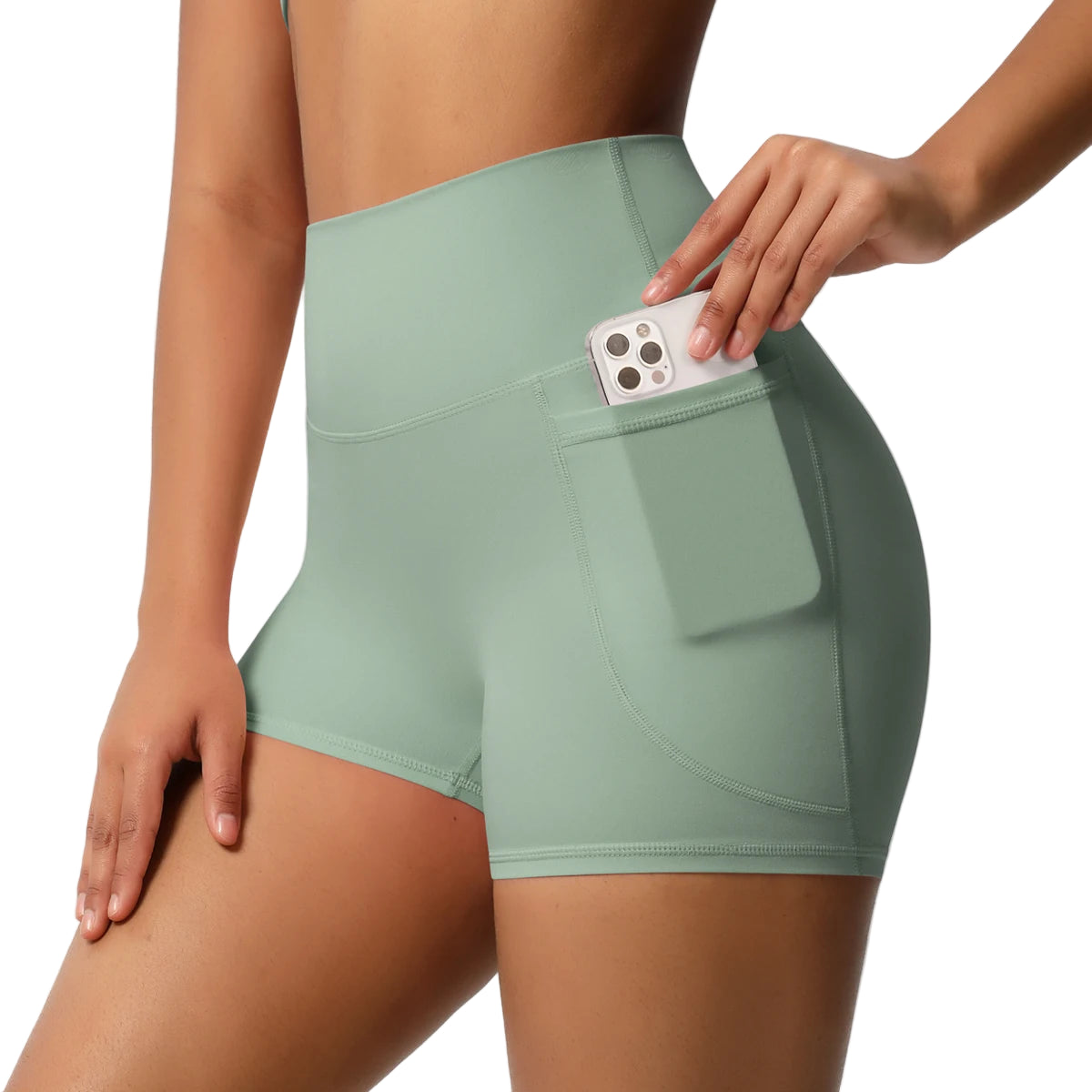 Seamless Yoga Shorts - Vyknord