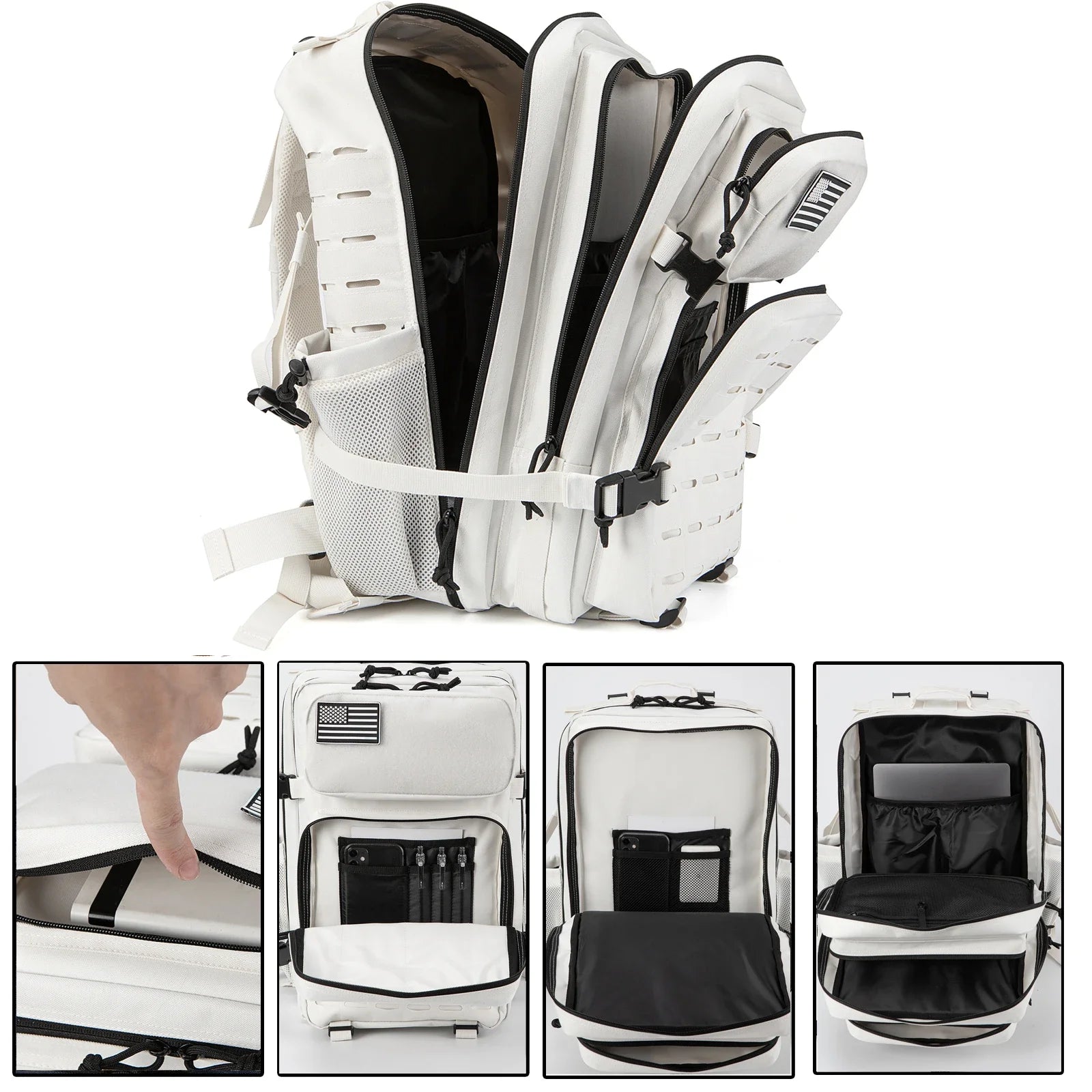 Multi Pocket Backpack - Vyknord