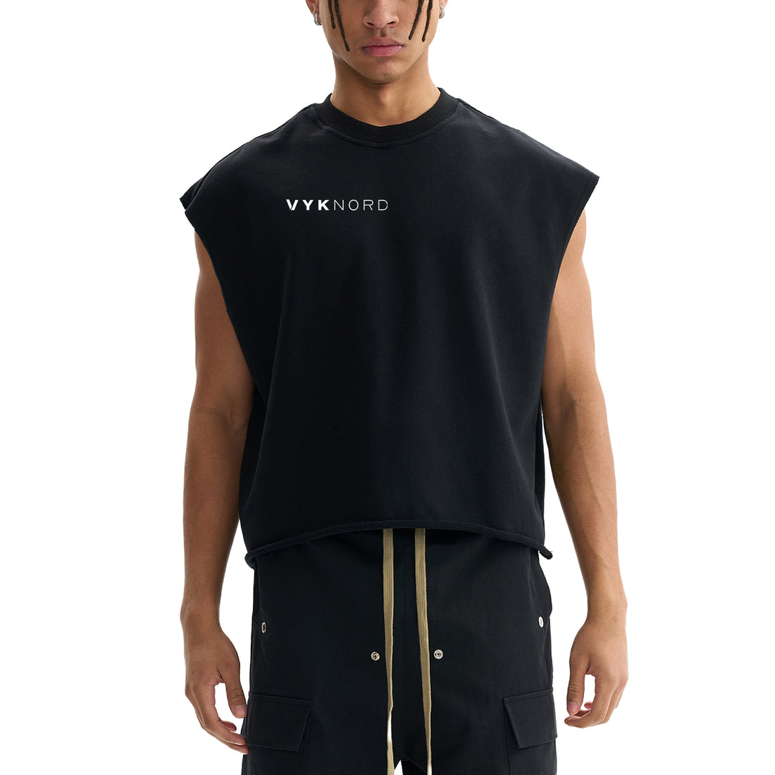 French Terry Boxy Tank Top - Vyknord